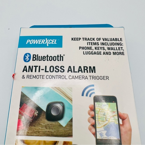 POWERXCEL Bluetooth ANTI-LOSS ALARM & REMOTE CAMERA TRIGGER, GPS TRACKER - Picture 4 of 8